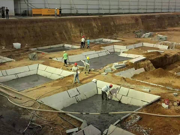 地下室及承臺、底板施工方案 江西墻板廠家