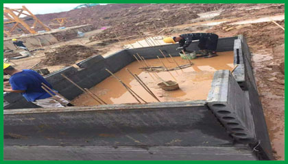 墻板做承臺(tái)與磚頭做承臺(tái)哪個(gè)劃算？